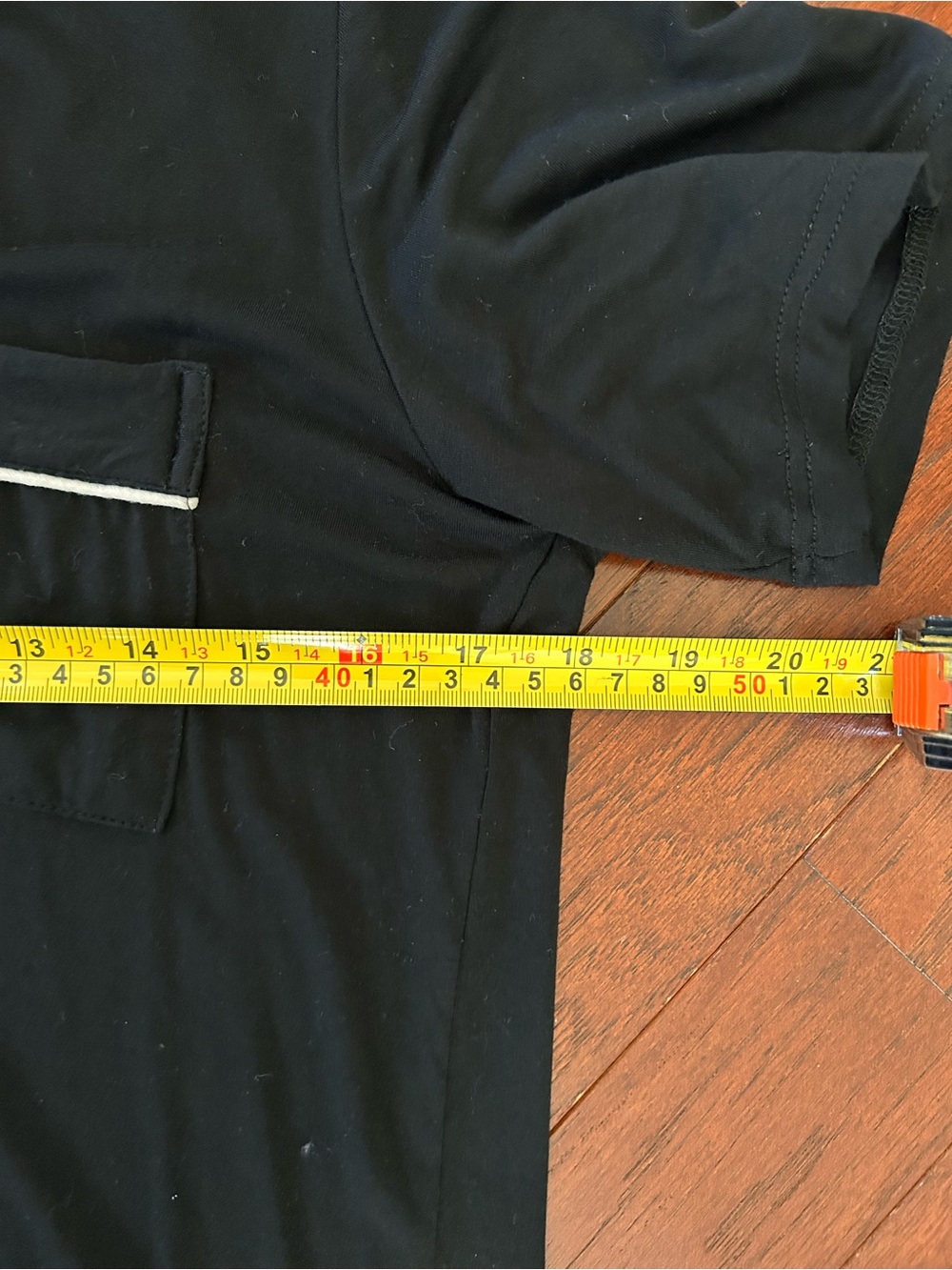 Super Soft Pajamas Set Short Sleeve Button Down Shirt w/ PJ Shorts Set black S - Picture 5 of 11